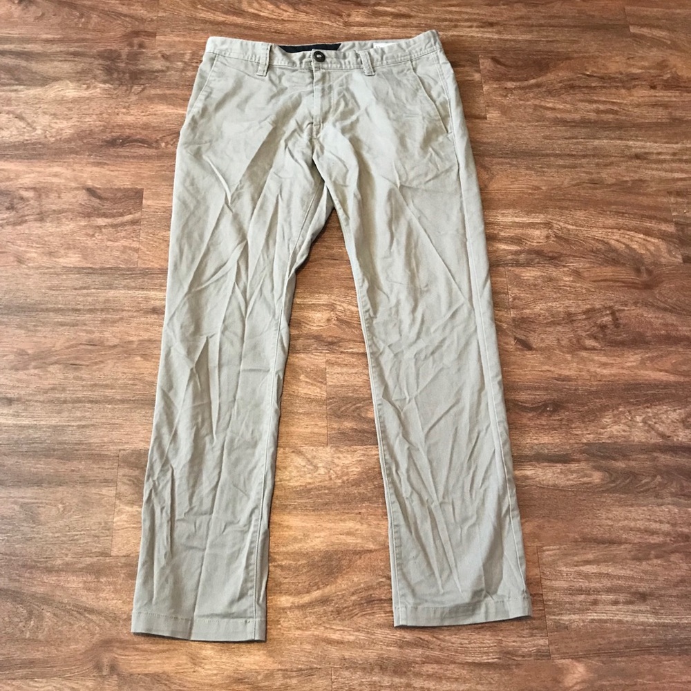 Men’s khakis.